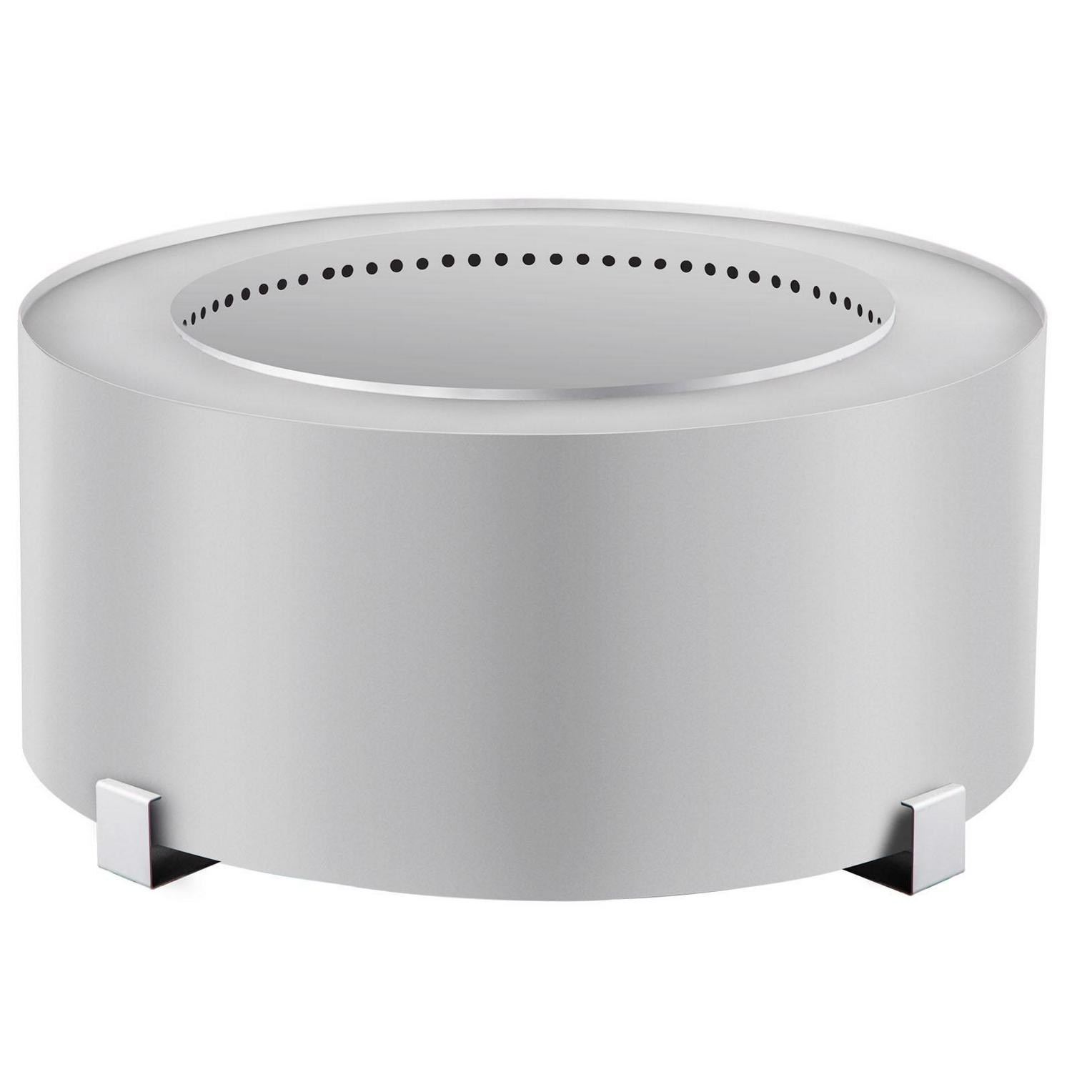 VEVOR Smokeless Fire Pit, Stainless Steel Stove Bonfire, 27.6 inch Diameter Wood Burning Fire Pit - Image 9