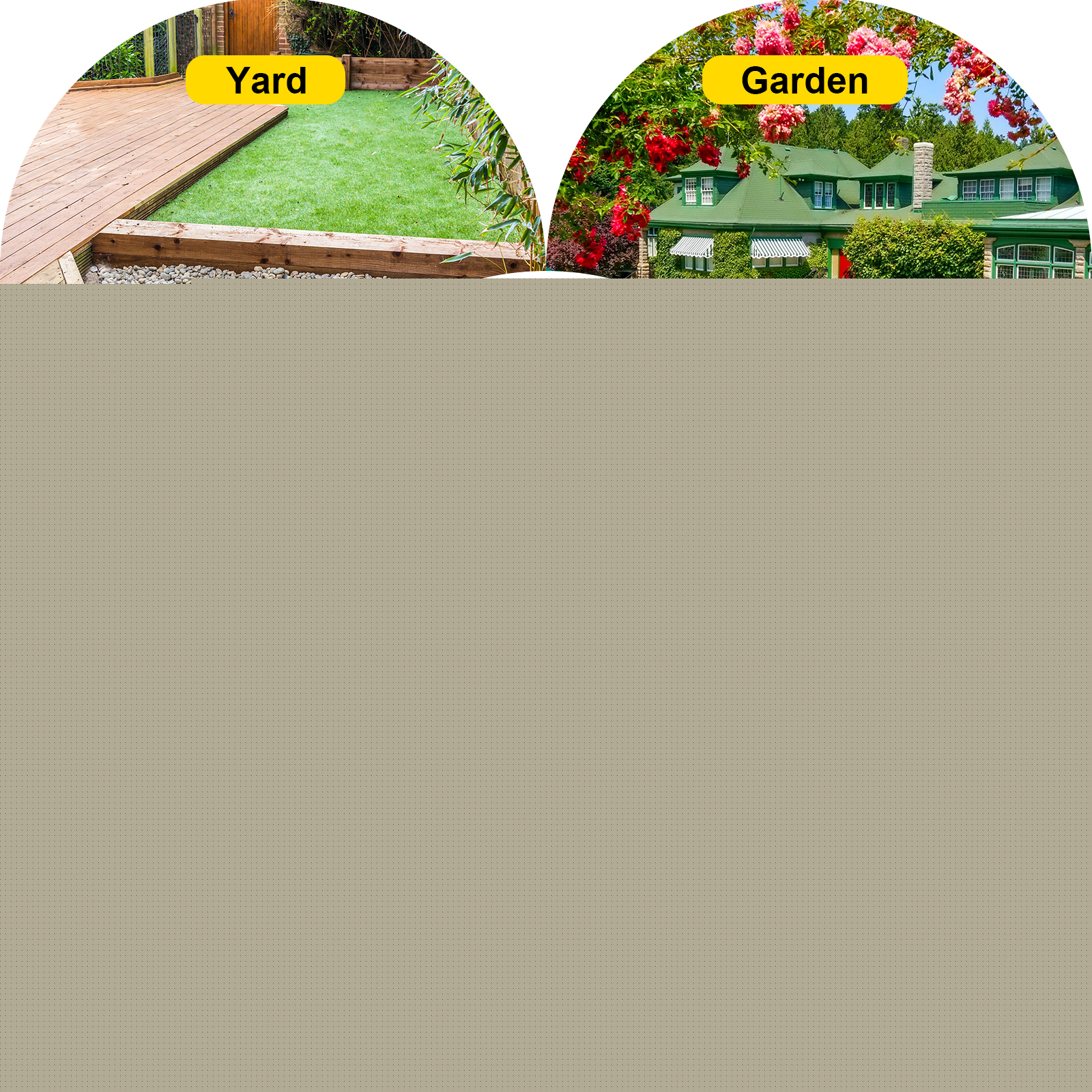 VEVOR Steel Lawn Edging, 5PCS Metal Landscape Edging, 3"x39" Garden Edging Border, Grown Lawn Edge for Garden Yard - Image 8