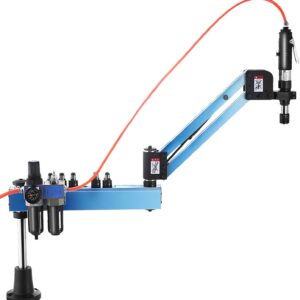 VEVOR Tapping Machine M3-M12 Tap Collets 1000mm Pneumatic Tapping Machine 400rpm per min Vertical Type Air Tapping Machine Perfect
