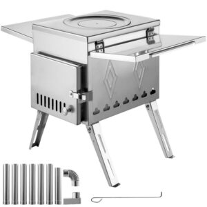 VEVOR 1 Burner Wood Camping Stove