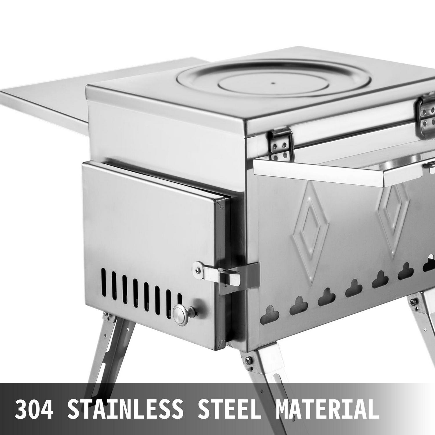 VEVOR 1 Burner Wood Camping Stove - Image 3