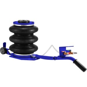 VEVOR Triple Bag Air Jack 6600lbs Pneumatic Jack 3 Ton Car Jack Lifting Up to 16 Inch Portable Repair(Blue)