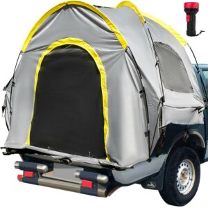 VEVOR Truck Tent 6.4-6.7in Truck Bed Tent, Full Size Waterproof Truck Camper