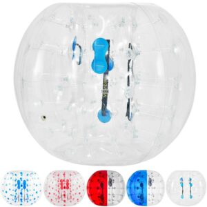 VEVORbrand Bumper Bubble Soccer Ball,Kids And Adults Inflatable Body Zorb 1.2m/3.93ft Pvc Bumper Football Bubble