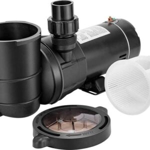 VIVOHOME 1.0 HP 5220 GPH Powerful Above Ground Swimming Pool Pump with Strainer Basket