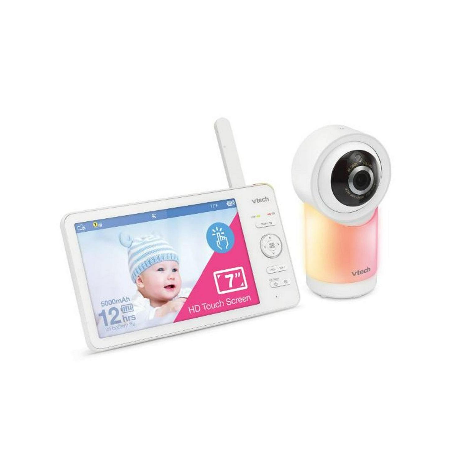 VTech RM7868HD High Definition 7" Touch Screen Wi-Fi 1080p, 360 degree Pan & Tilt Video Baby Monitor - Image 3