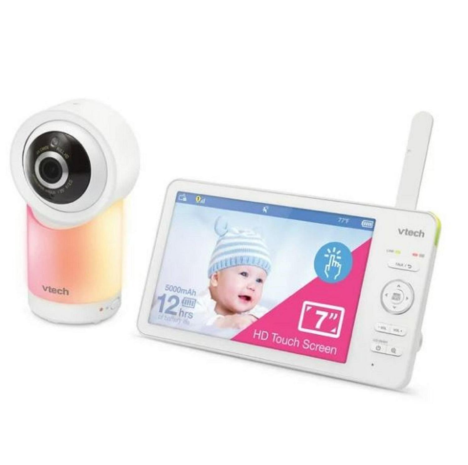 VTech RM7868HD High Definition 7" Touch Screen Wi-Fi 1080p, 360 degree Pan & Tilt Video Baby Monitor - Image 2