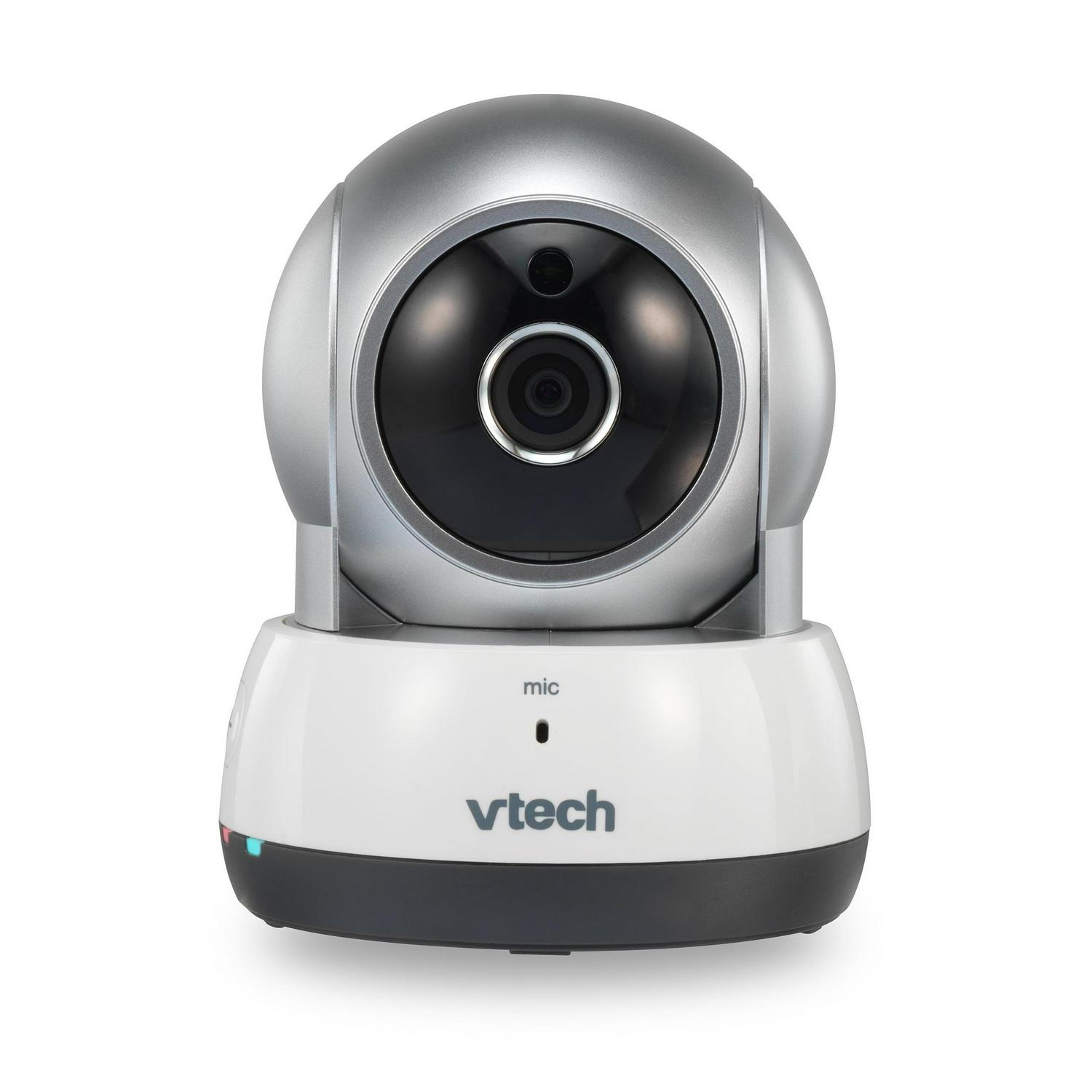 VTech VC931, Wireless IP HD Video Camera with Remote Pan & Tilt, Free Live Streaming, Infrared Night Vision, Silver