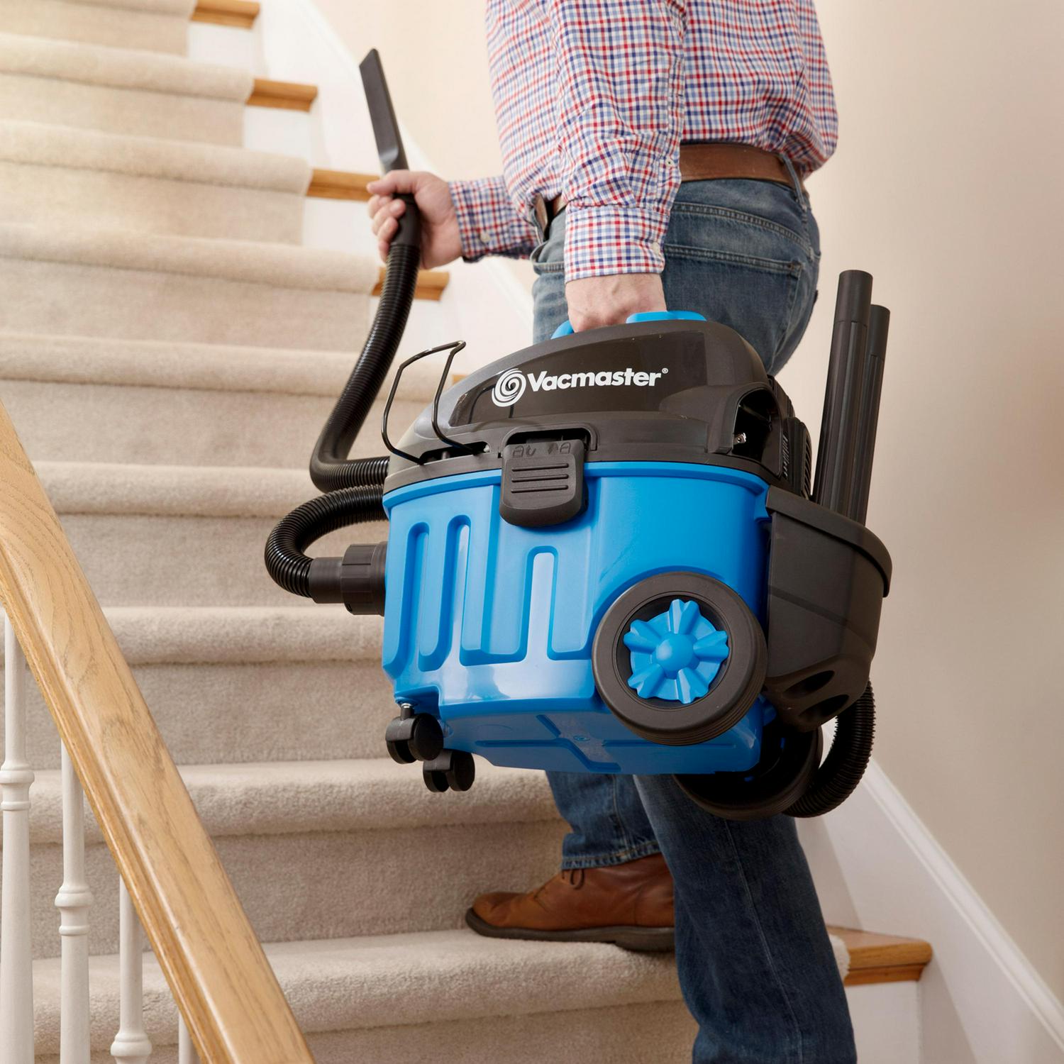 Vacmaster 4 Gallon 5 Peak HP Household Wet/Dry Vacuum, VF409 - Image 2