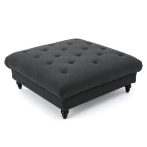 Valda Fabric Ottoman