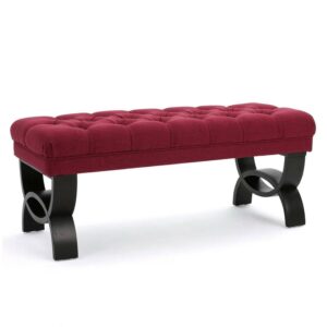 Vancouver Fabric Ottoman Bench