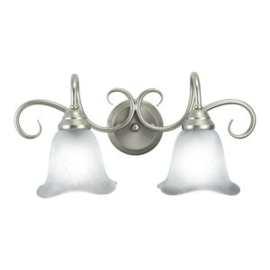 Bella 2-Light Vanity Brushed Nickel