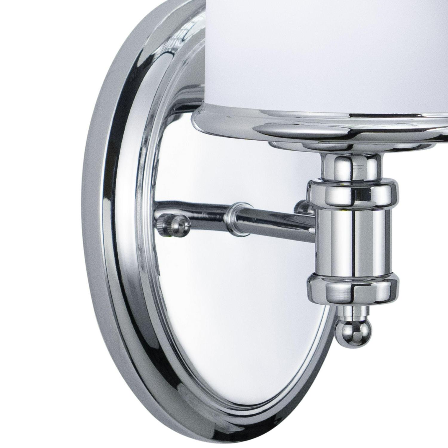 Carlisle 1 Light Chrome Bathroom Wall Fixture - Image 2