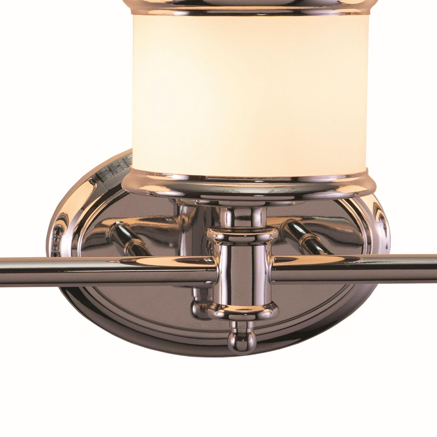 Carlisle 3 Light Chrome Bathroom Vanity Fixture - Image 2