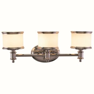 Carlisle 3 Light Chrome Bathroom Vanity Fixture