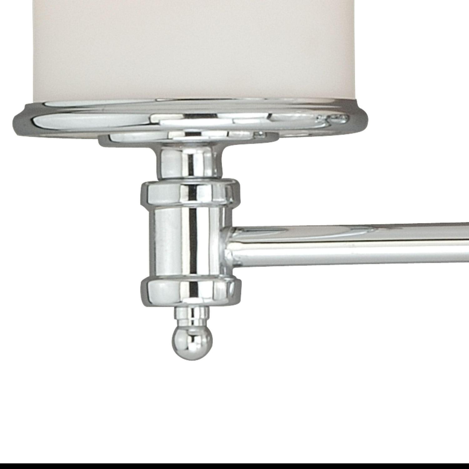 Carlisle 4 Light Chrome Bathroom Vanity Fixture - Image 3