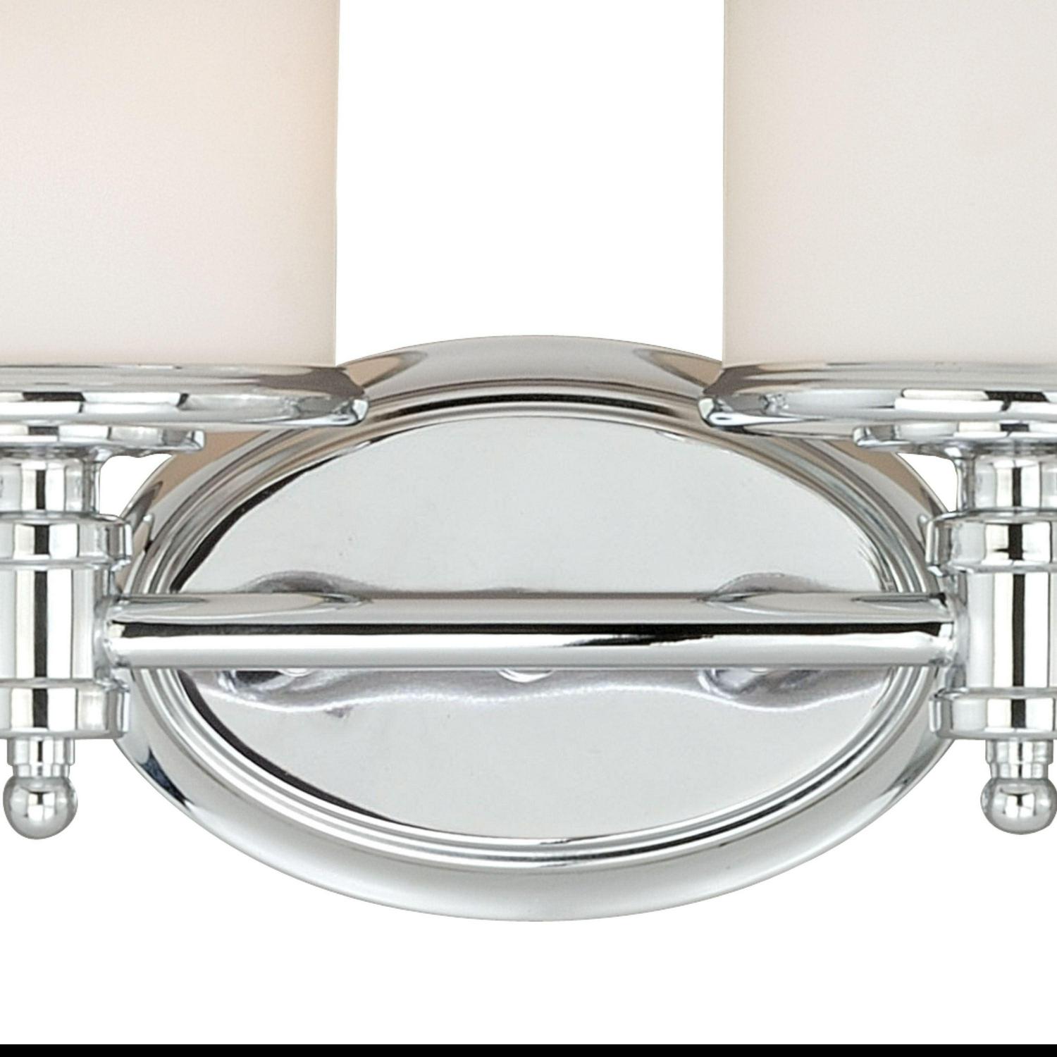 Carlisle 4 Light Chrome Bathroom Vanity Fixture - Image 2