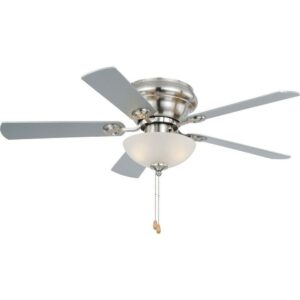 Vaxcel - Expo 2-Light Ceiling Fan in Transitional Style 12.5 Inches Tall and 42