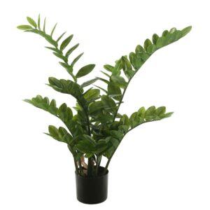 Vickerman 36" Potted Green Zamifolia Artificial Bush.