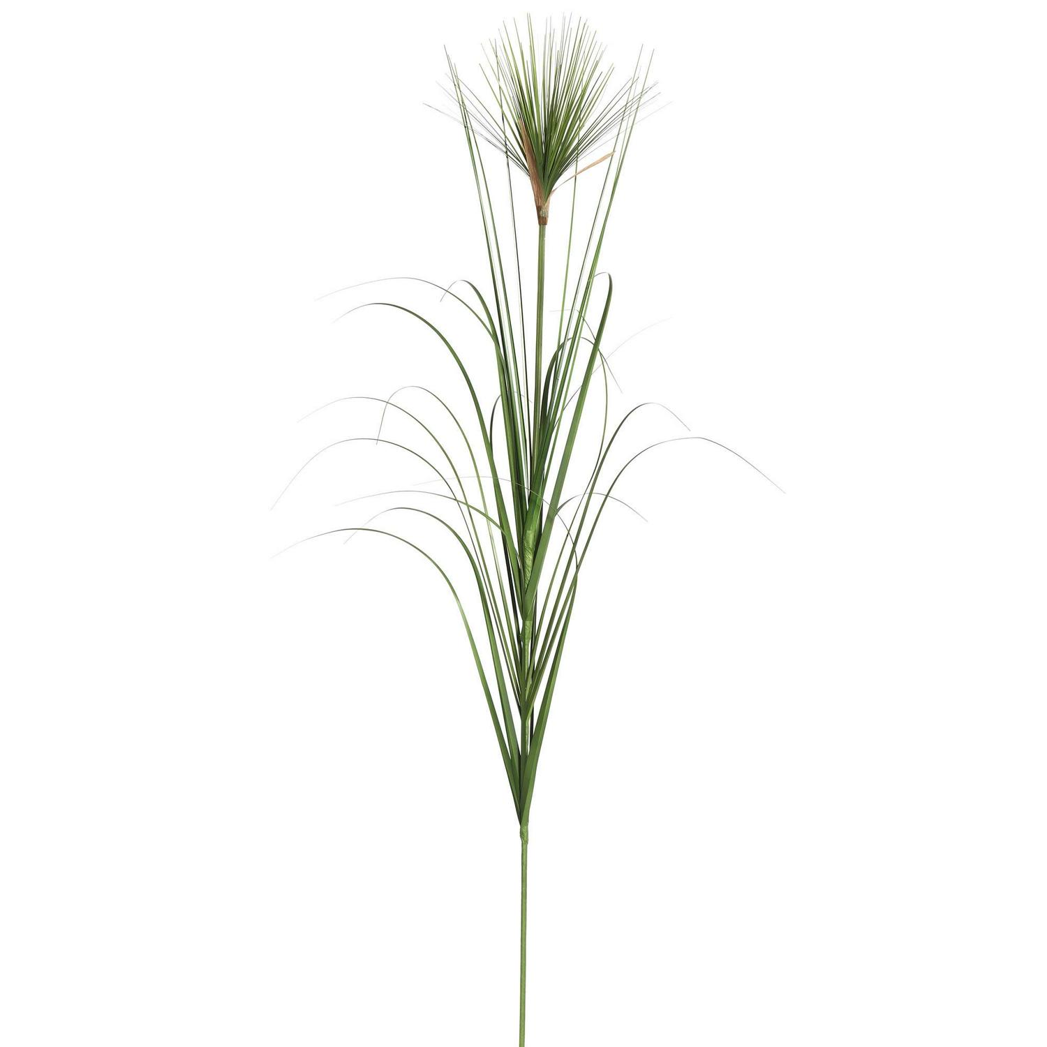 Vickerman 60" Artificial Potted Green Straight Grass and Cattails. - Image 2