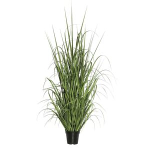 Vickerman 36" Artificial Green Potted Ryegrass.
