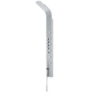 VIGO Brielle 68 in. H x 6 in. W 6-Jet Shower Panel System with Fixed Rainhead and Hand Shower Wand in Stainless Steel