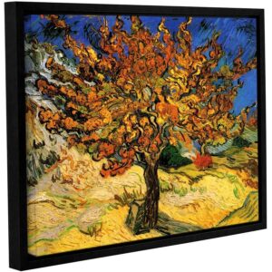 Vincent Van Gogh "Mulberry Tree" Floater-Framed Gallery-Wrapped Canvas