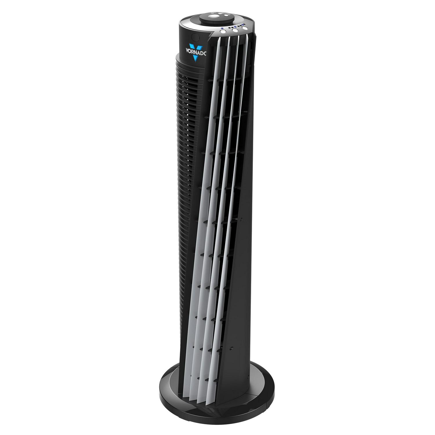 Vornado 143 Whole Room Tower Fan, 29" Tall, Black (New) - Image 2