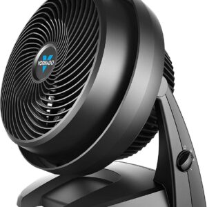 Vornado 630 Mid-Size Whole Room Air Circulator Fan for Home, 3 Speeds, Adjustable Tilt, Removable Grill, 9 Inch, Quiet Fan for Bedroom