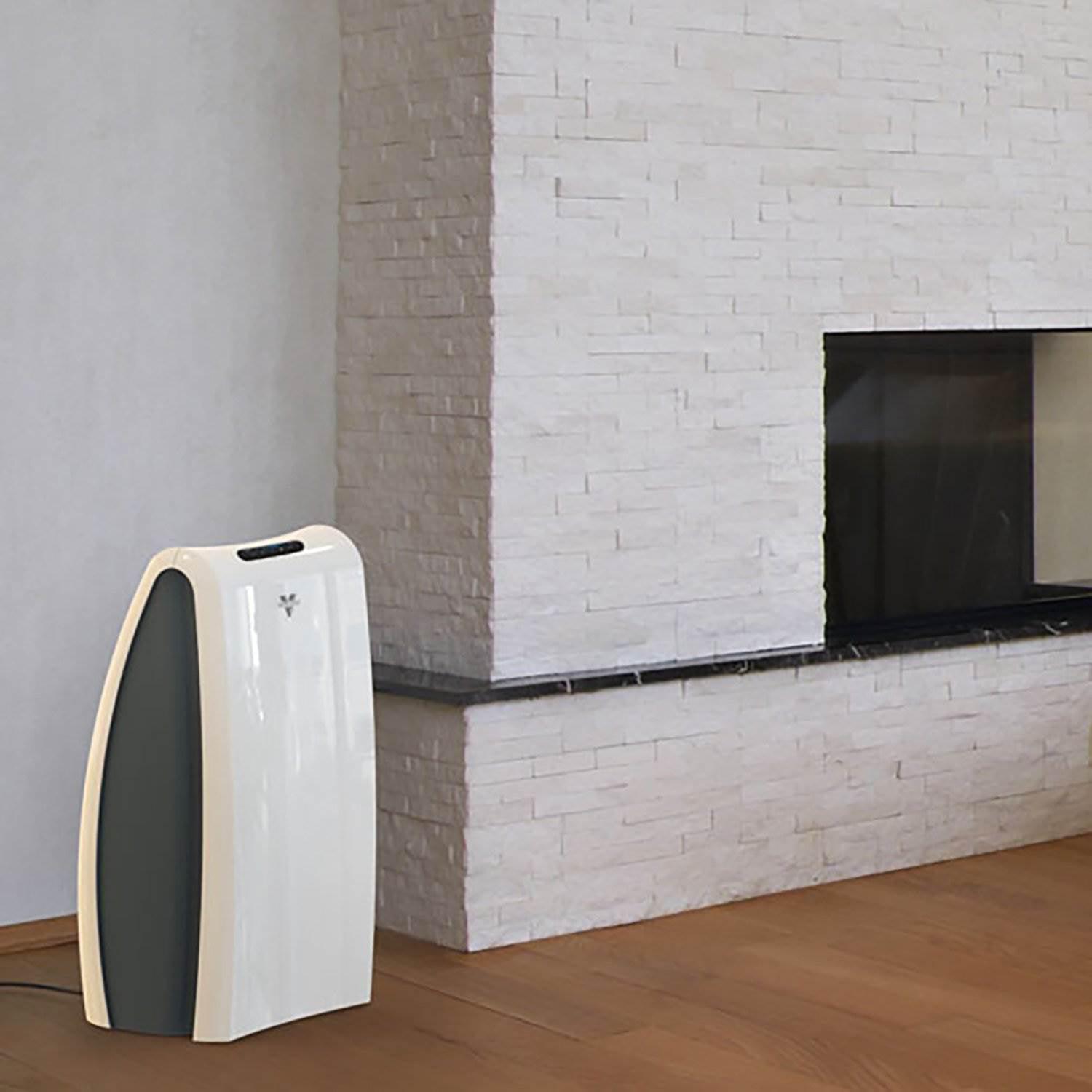 Vornado AC550 Whole Room True HEPA Air Purifier, 335 Sq Ft Coverage, Ice White - Image 2