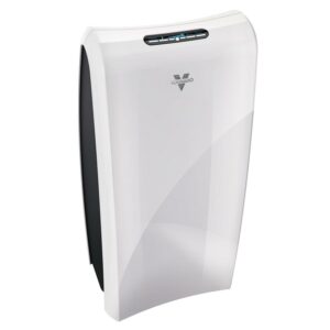 Vornado AC550 Whole Room True HEPA Air Purifier, 335 Sq Ft Coverage, Ice White