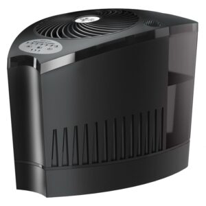 Vornado Evap3 Whole Room Evaporative Humidifier, 700 sq ft Coverage, Black