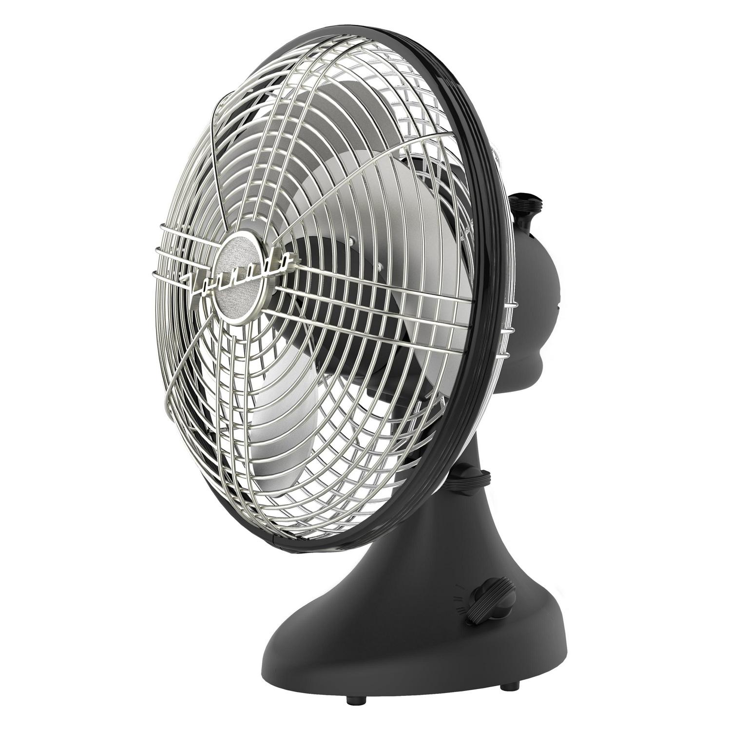 Vornado Silver Swan S Small Room Oscillating Fan, 3 Speed Setting, Matte Black - Image 2