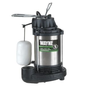 Wayne 1 HP 120V Stainless Steel Sump Pump CDU1000