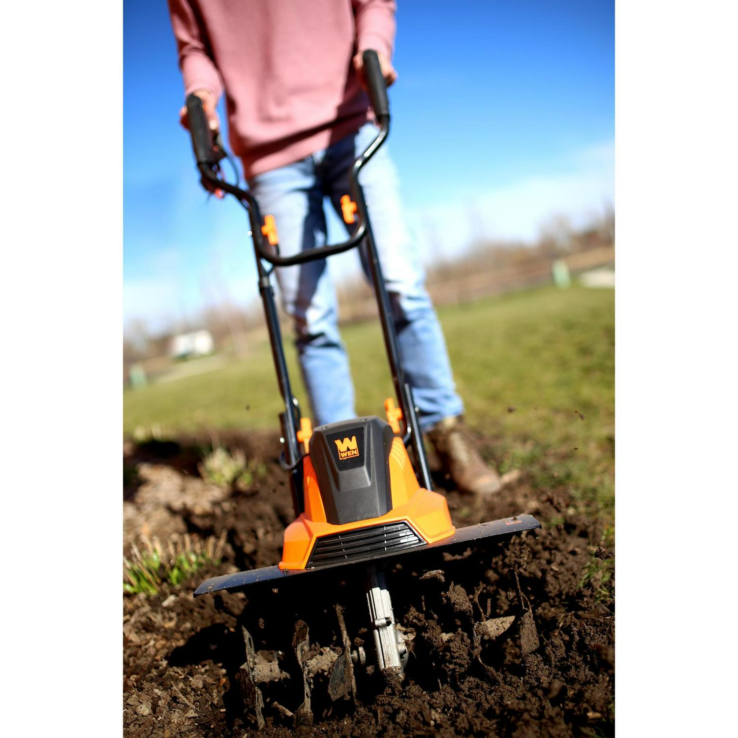 WEN 13.5-Amp 18-Inch Electric Tiller and Cultivator - Image 5