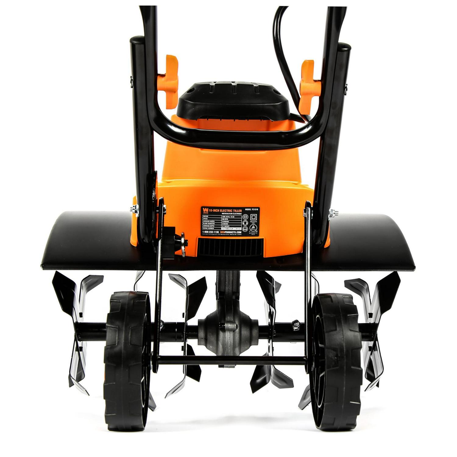 WEN 13.5-Amp 18-Inch Electric Tiller and Cultivator - Image 7