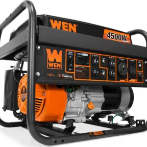 WEN 4500-Watt 212cc Transfer Switch and RV-Ready Portable Generator, CARB Compliant