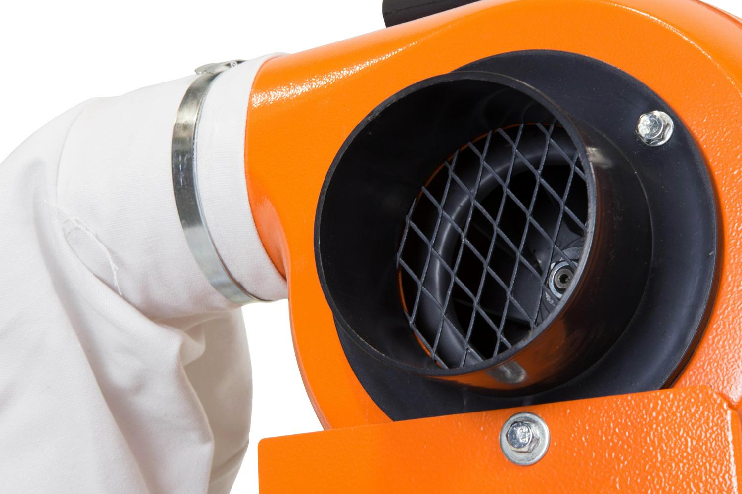 WEN Products DC3401 12 gallon, 660 CFM, Wet/Dry Vacuum Cleaner, 4'' Hose, Black with Zippered Collection Bag - Image 5