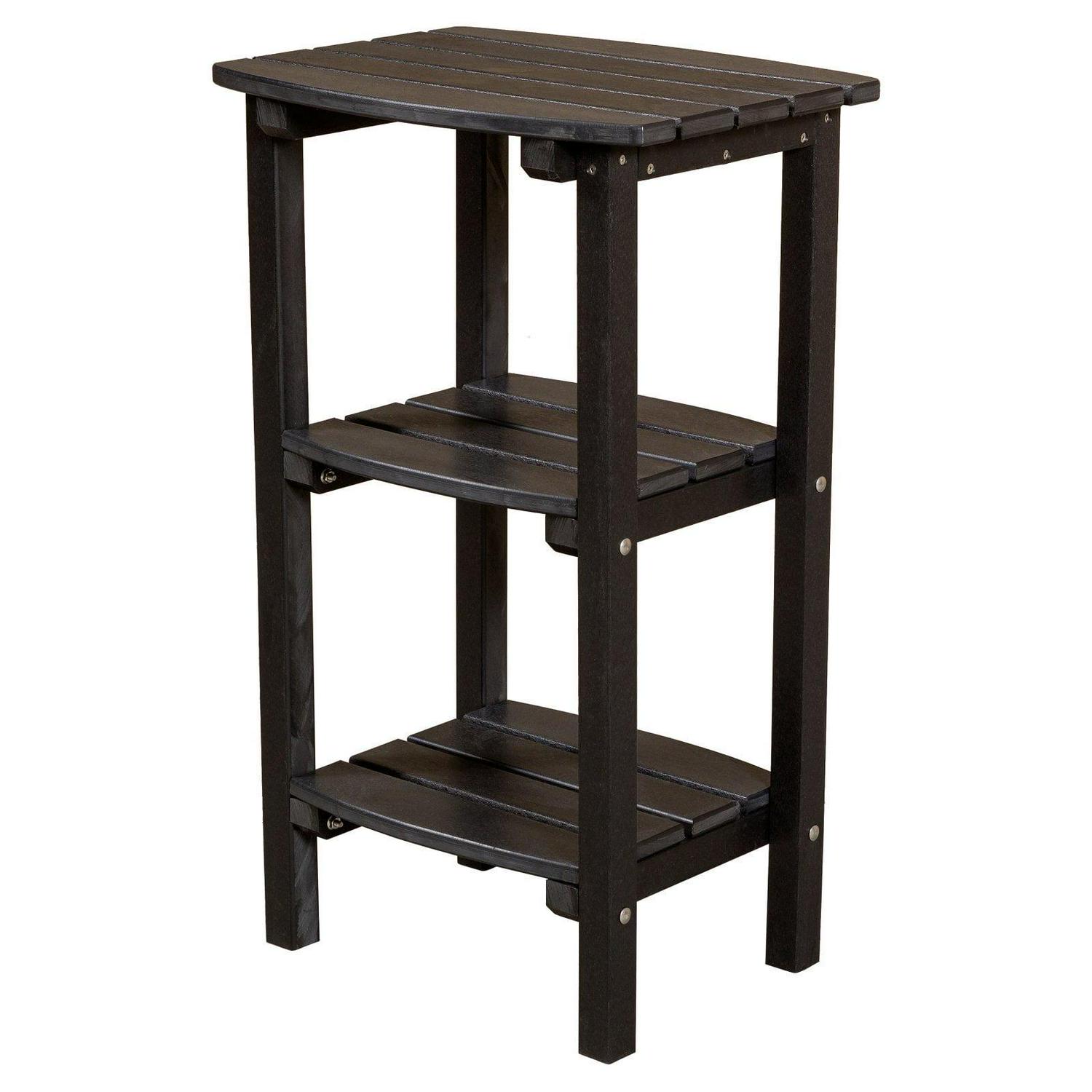 WILDRIDGE Classic Adirondack Side Table with Shelves - Image 2