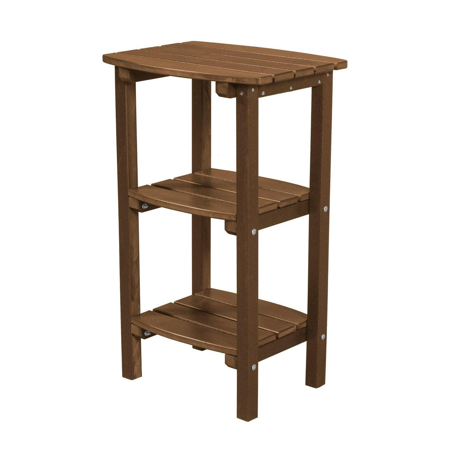 WILDRIDGE Classic Adirondack Side Table with Shelves - Image 4