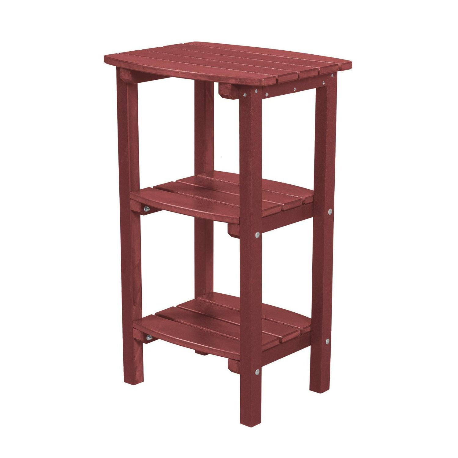WILDRIDGE Classic Adirondack Side Table with Shelves - Image 7