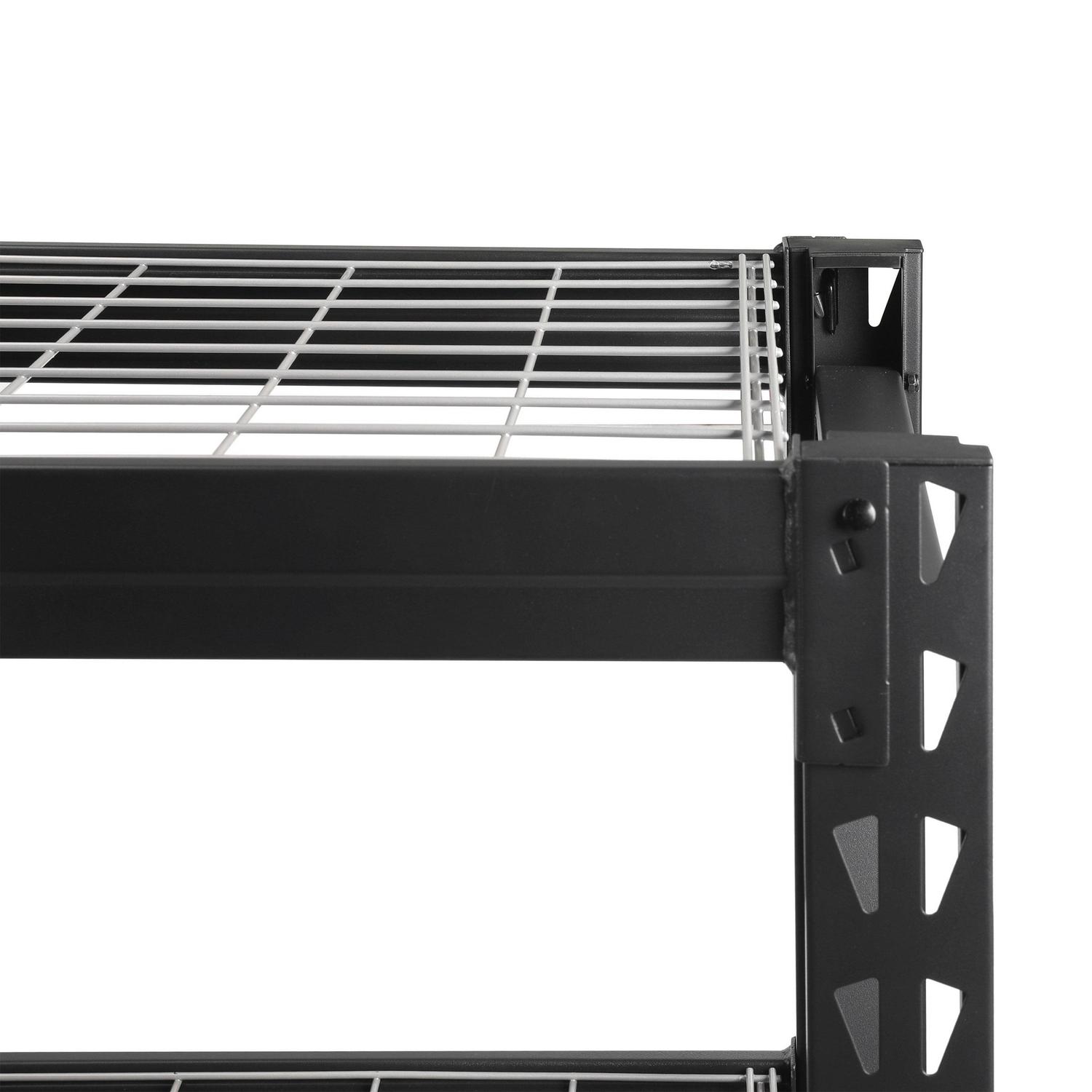 WORKPRO 48" W x 18" D x 48" H 3-Tier Freestanding Shelf, Steel, 4,500lb. Capacity - Image 10