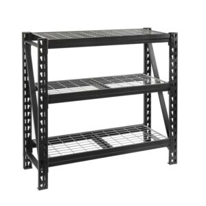 WORKPRO 48" W x 18" D x 48" H 3-Tier Freestanding Shelf, Steel, 4,500lb. Capacity