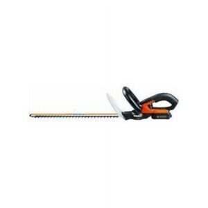 WORX 20” 20 Volt Battery Powered Power Hedge Trimmer, Lightweight Compact