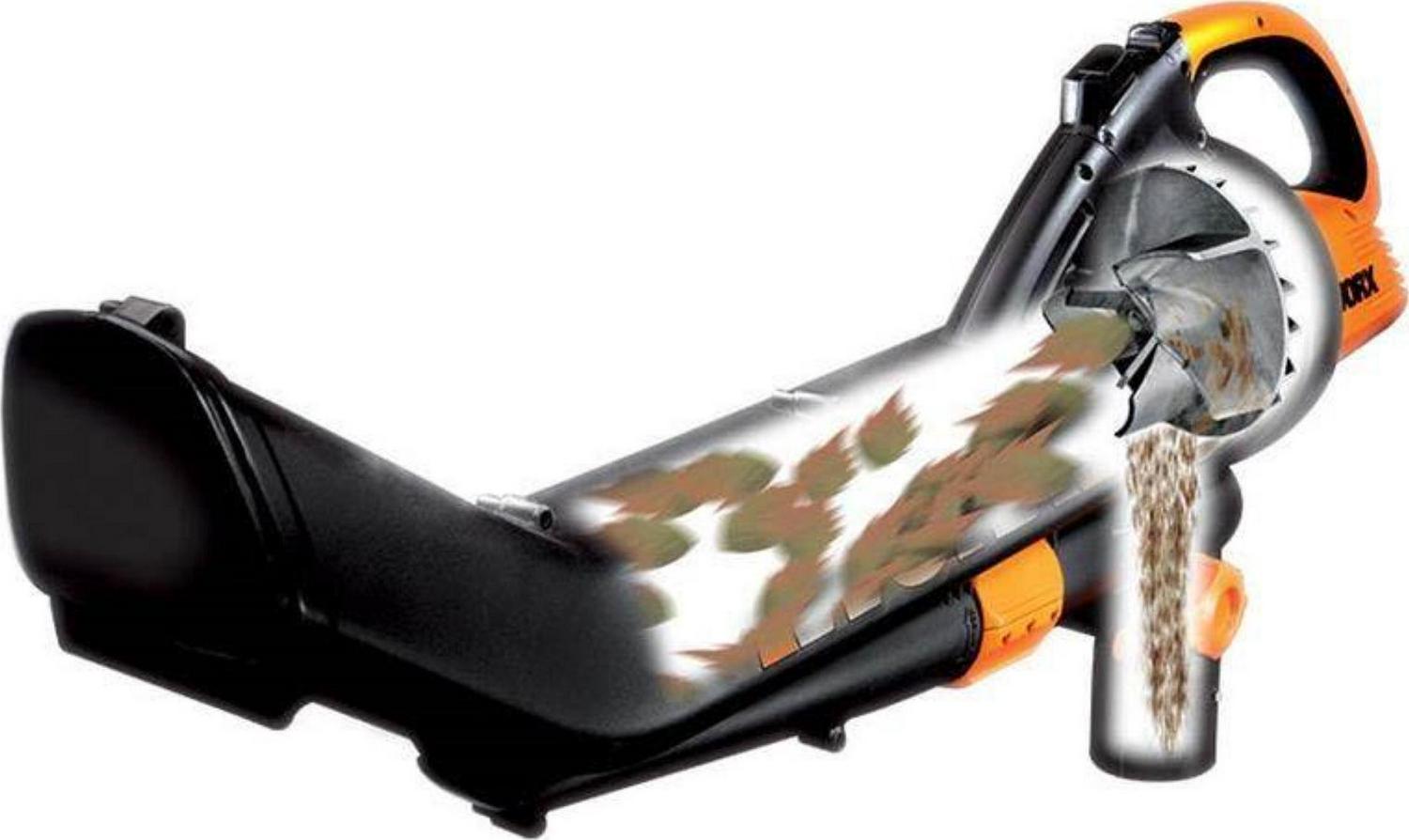 WORX WG505 TRIVAC 12 Amp 3-In-1 Electric Blower/Mulcher/Vacuum - Image 12
