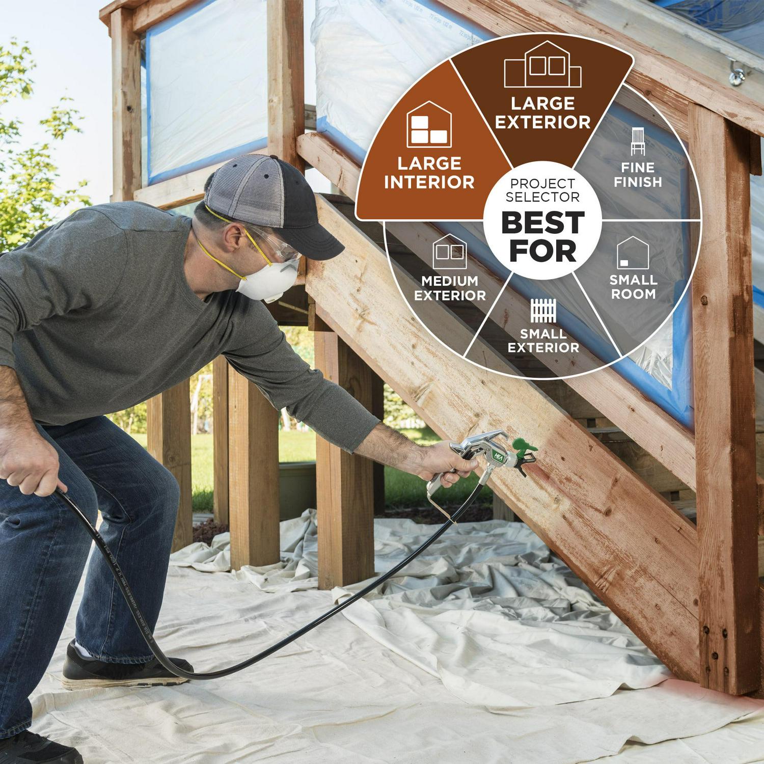 Wagner Control Pro 170 High Efficiency Airless Sprayer - Image 9