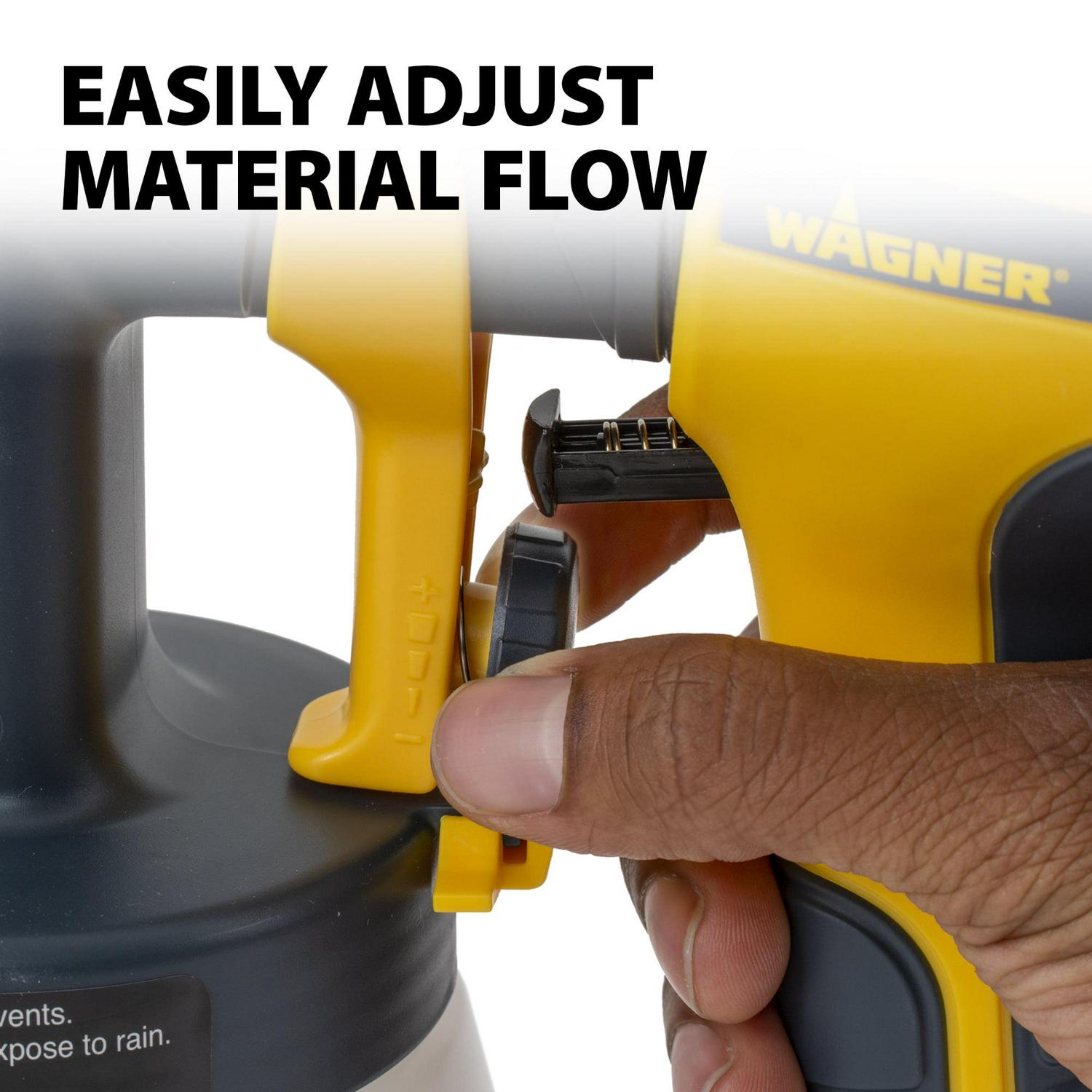 Wagner Control Spray Double Duty 0518050 Hand Held HVLP Sprayer - Image 2