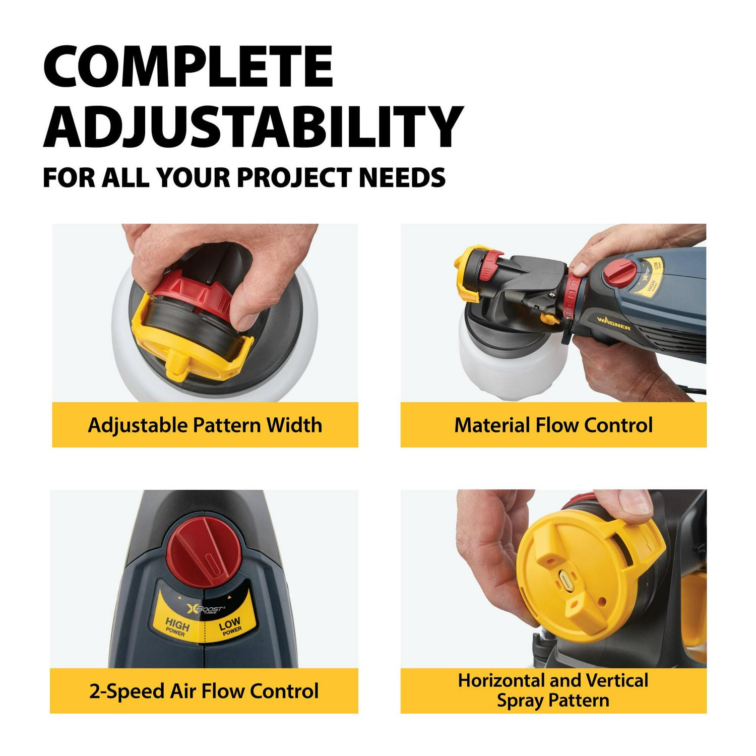 Wagner Flexio 2000 Paint and Stain Sprayer - Image 4