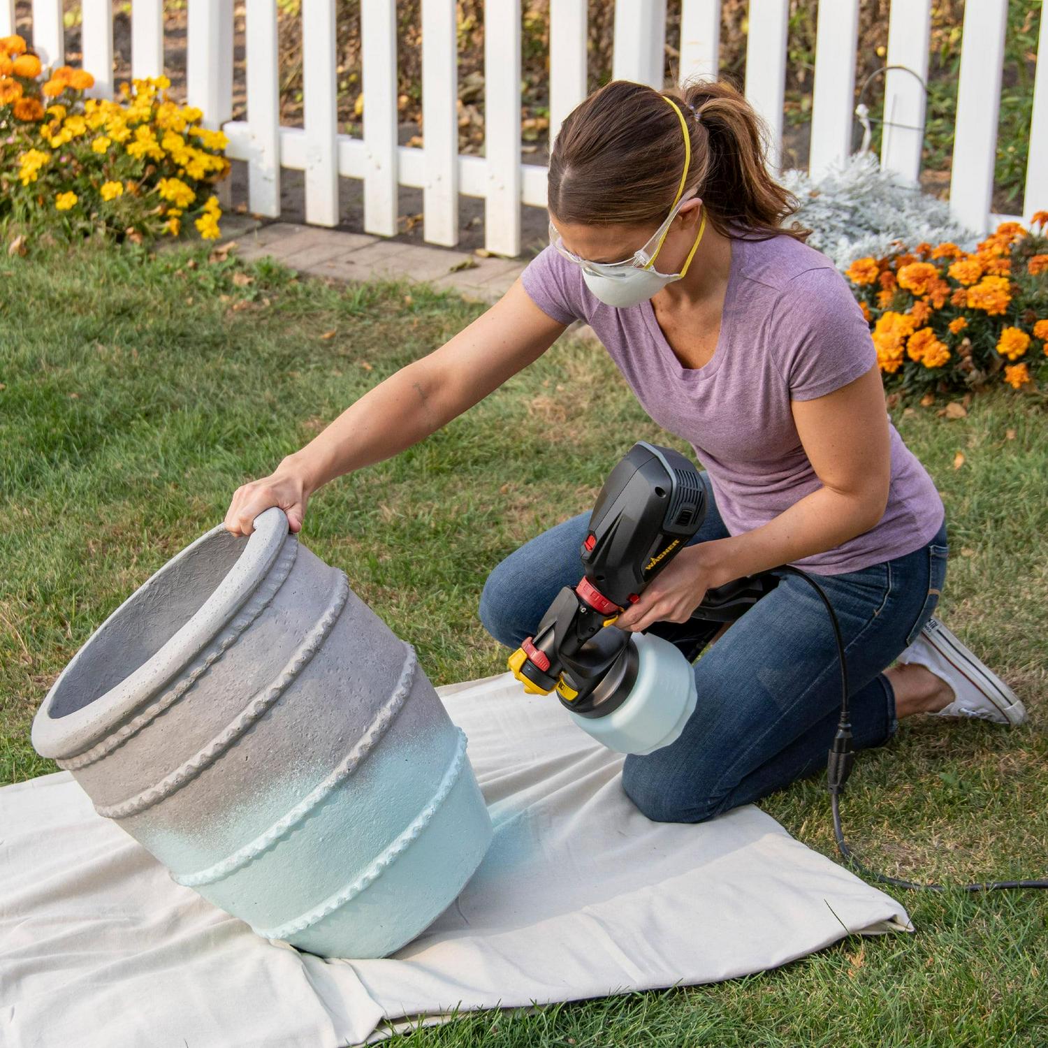 Wagner Flexio 2500 Hvlp Paint Sprayer, Great for Walls, Sheds, Fences and More - Image 10