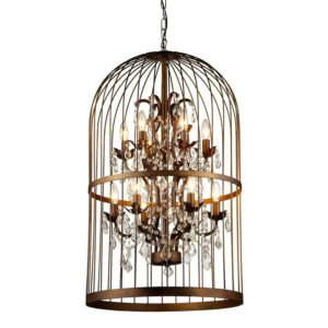 Warehouse of Tiffany Rinee III Cage Chandelier